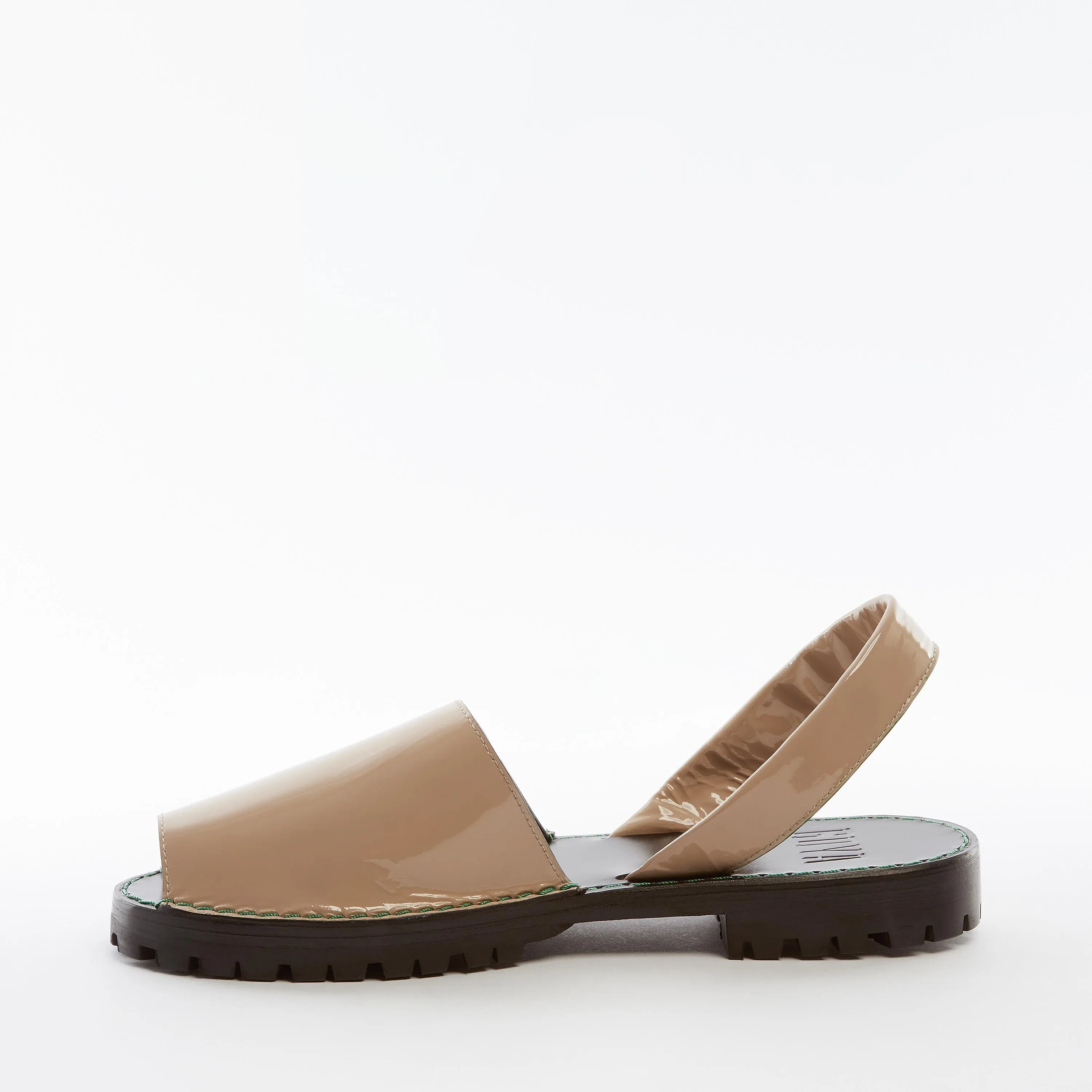| OFFER | Clay Patent Leather Goya Slide