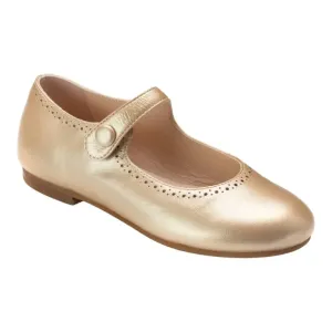1553 - Gold Soft Leather Strap for Girl by London Kids