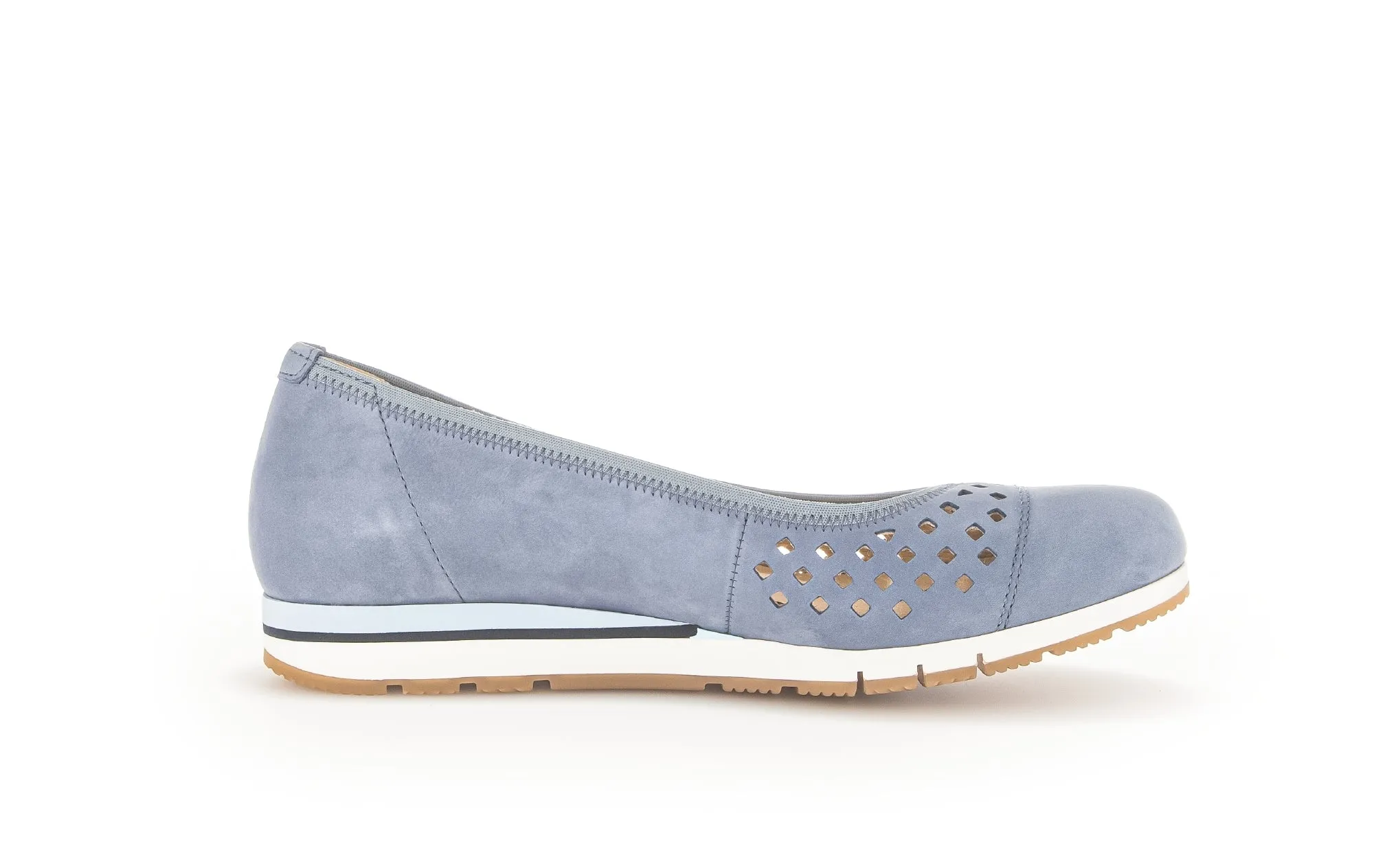 '22.412.26' women's perforated loafer -Blue