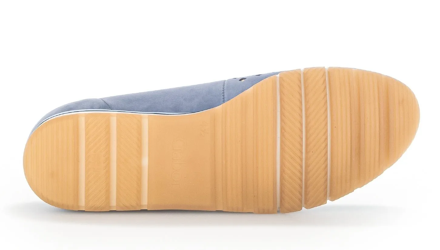 '22.412.26' women's perforated loafer -Blue