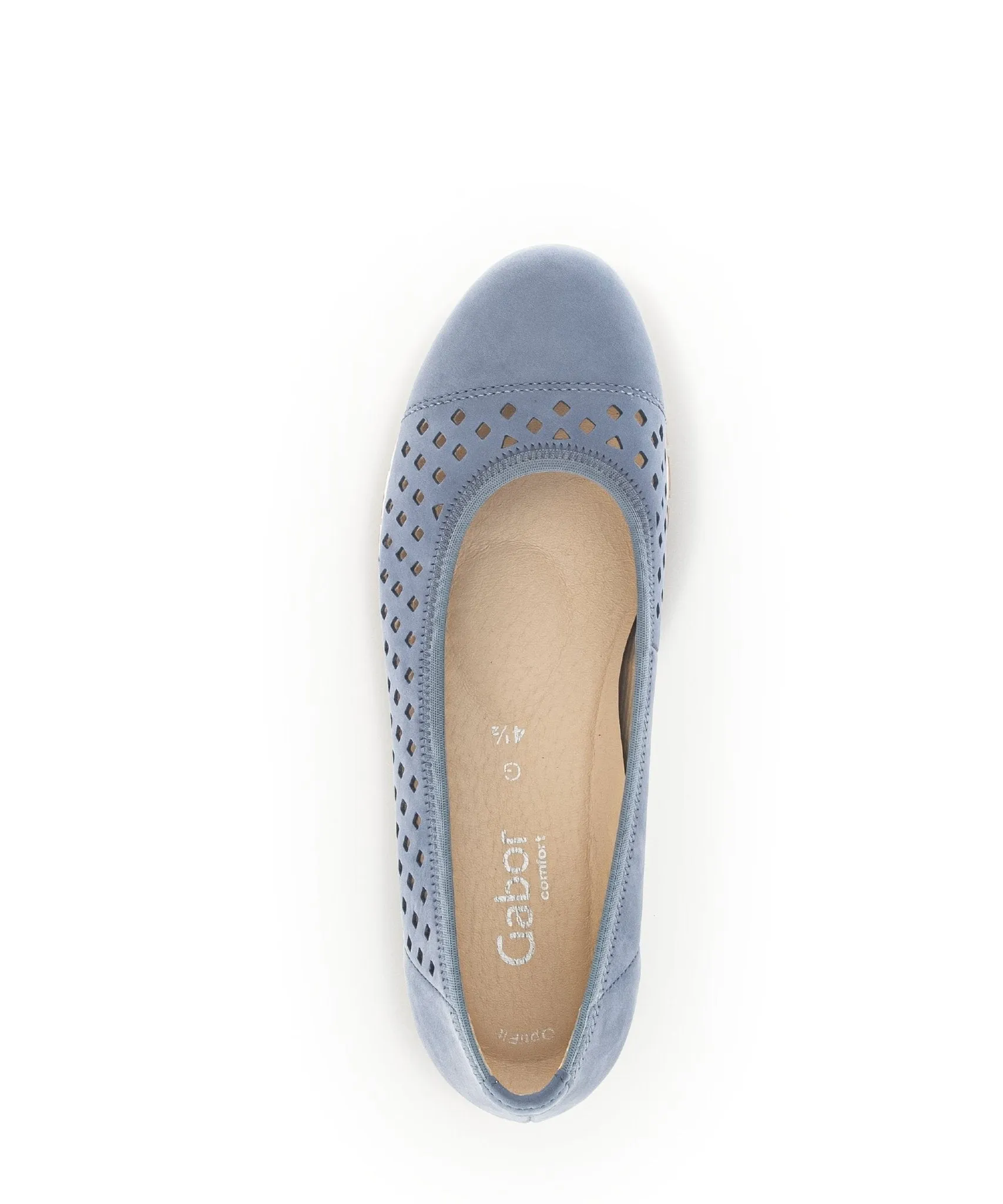 '22.412.26' women's perforated loafer -Blue