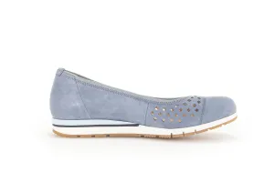 '22.412.26' women's perforated loafer -Blue