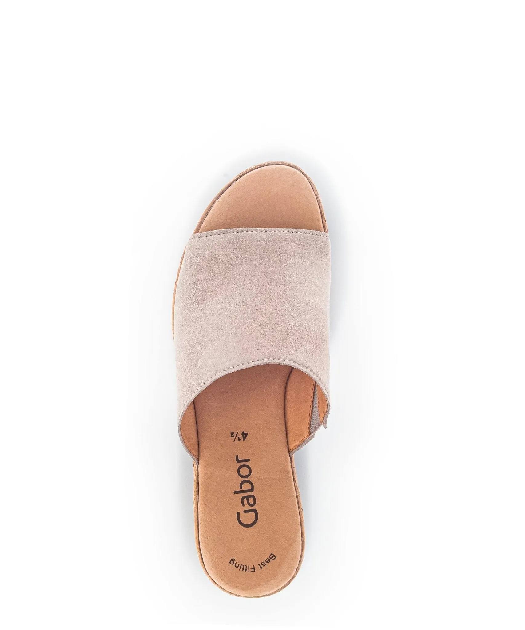 '24.760.12' women's slide sandal - grey