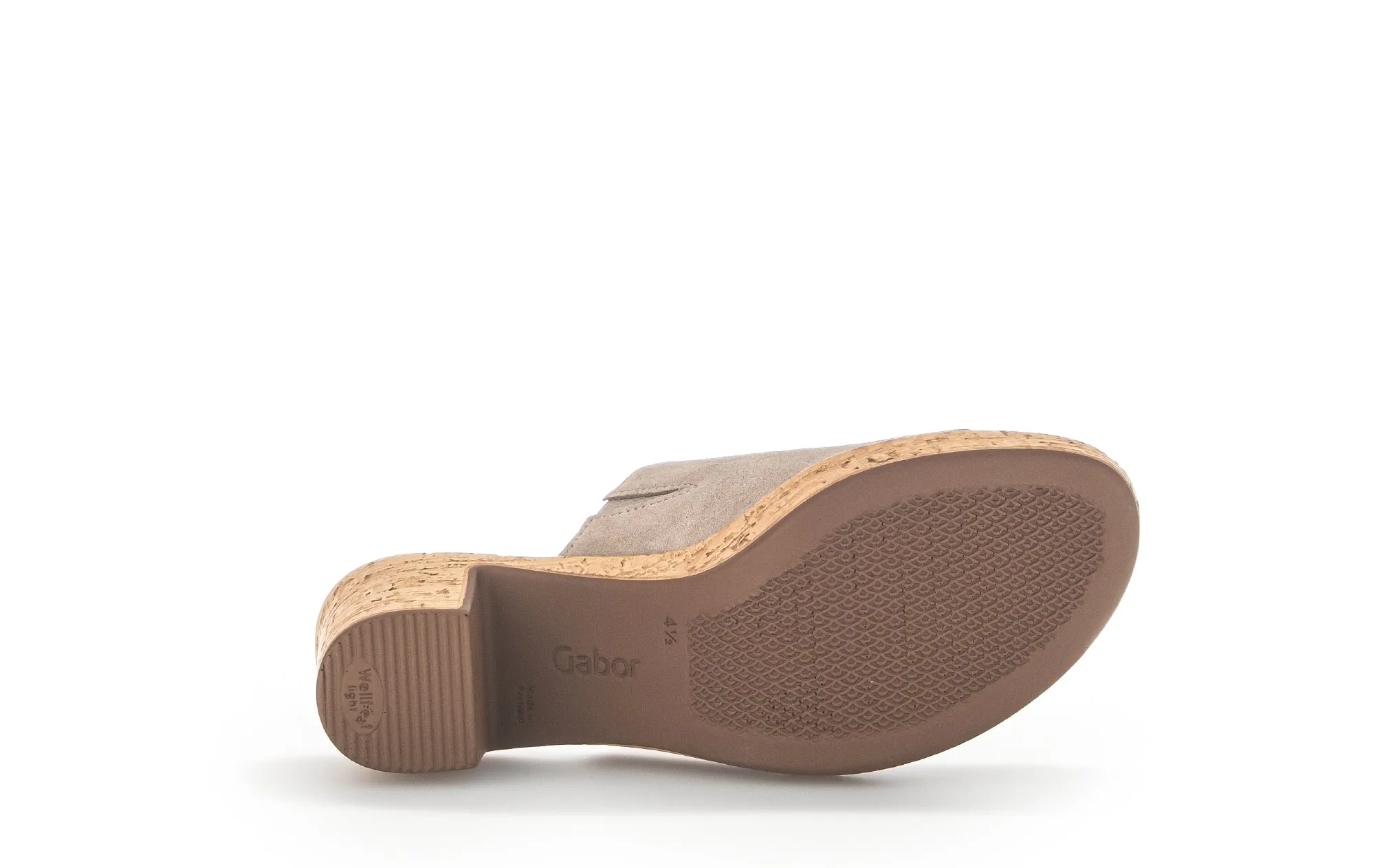 '24.760.12' women's slide sandal - grey