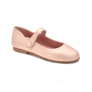 3243 - Pink Leather Girls MaryJane Shoe