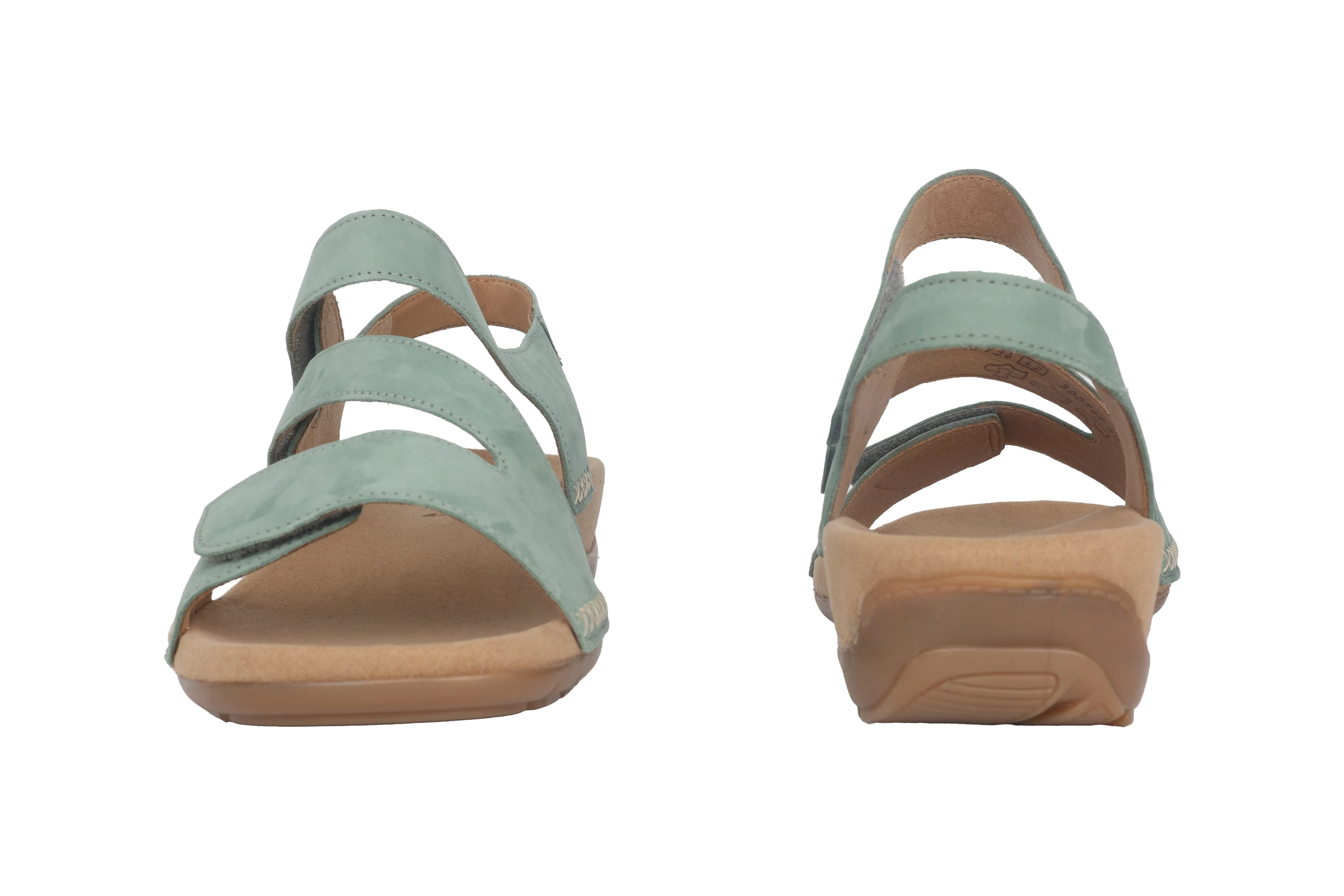 '43.734.13' women's sandal - green