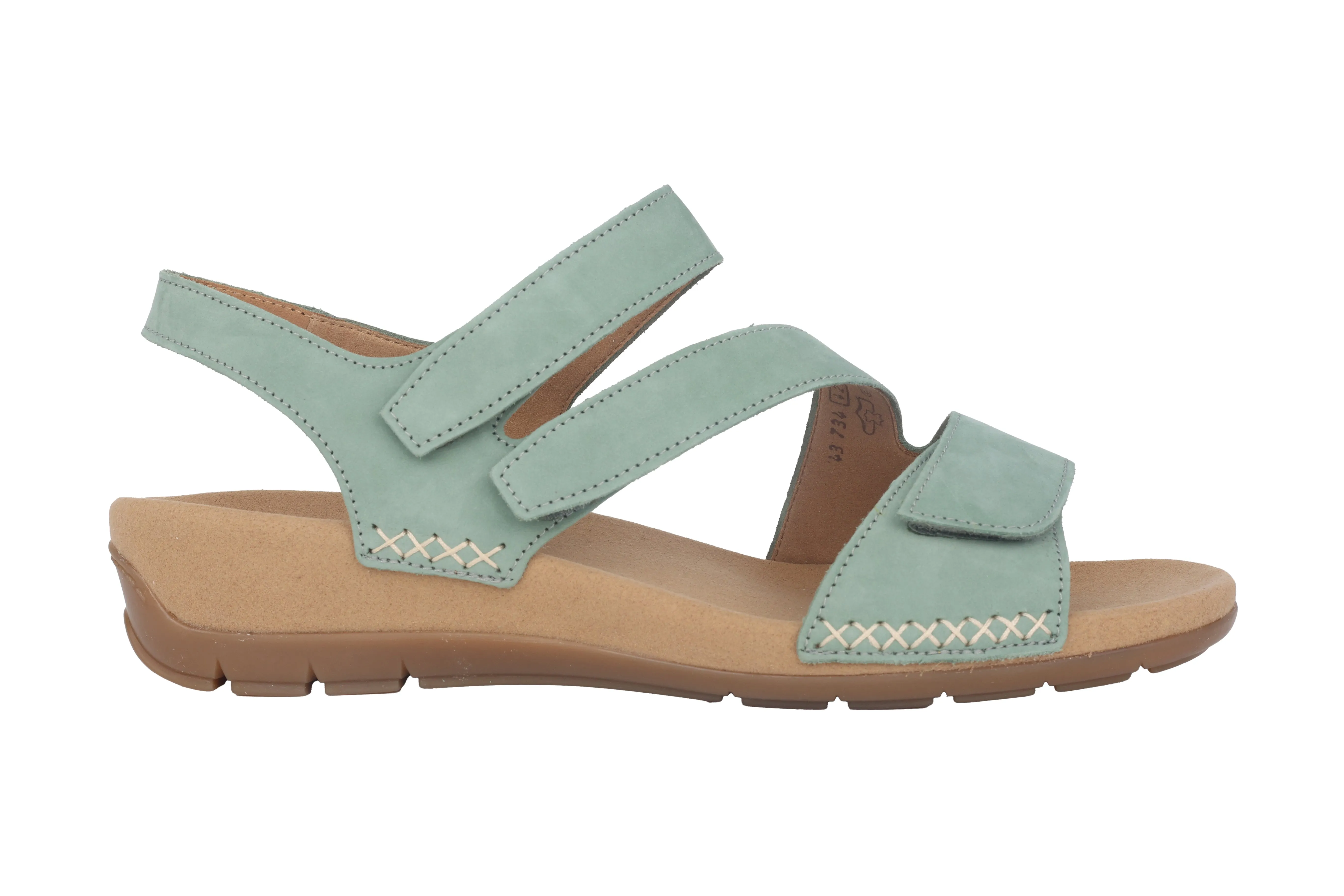 '43.734.13' women's sandal - green