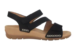 '43.734.17' women's sandal - black