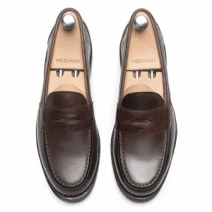 501040 - BROWN WAXY SHELL CORDOVAN - E