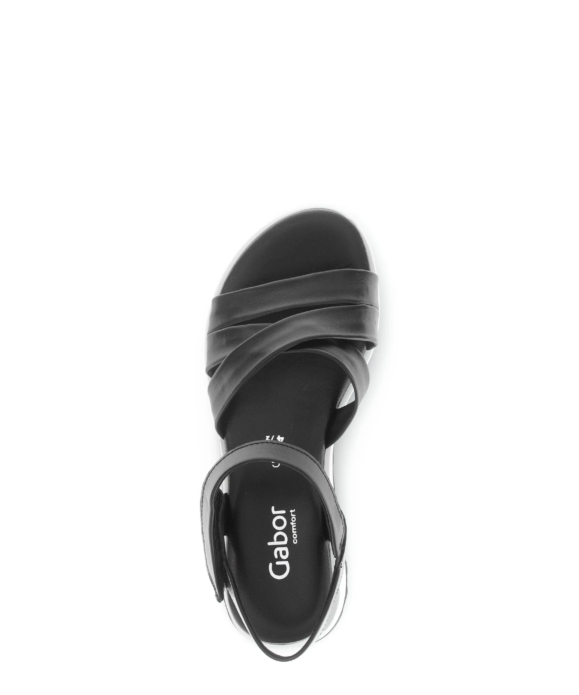 '62.844.57' women's sandal - black