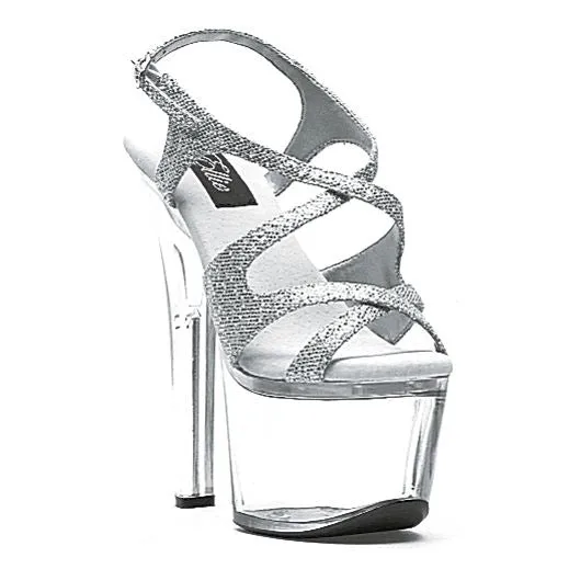 7" Stiletto Glitter Platform (ES711-Lance-G)