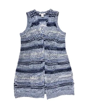99 Jane Street Blue Knit Vest