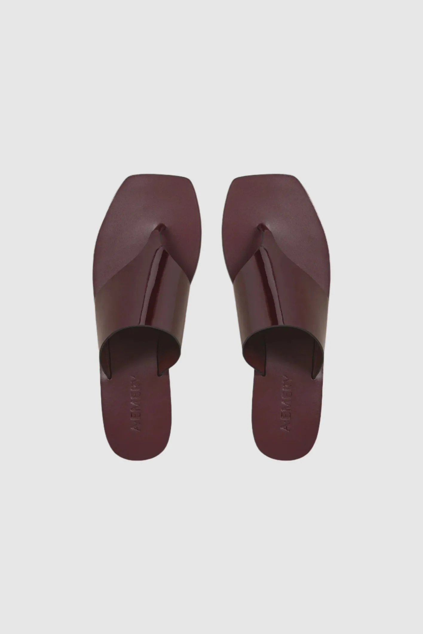 A Emery Paton Sandal in Bordeaux