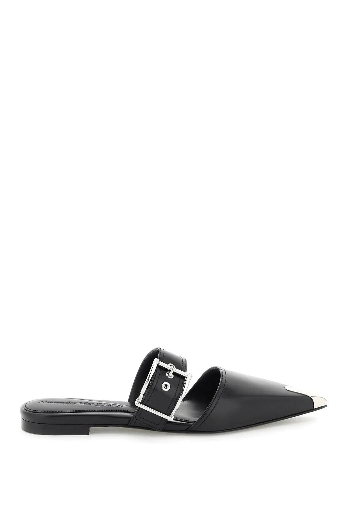 Alexander mcqueen 'punk' flat mules