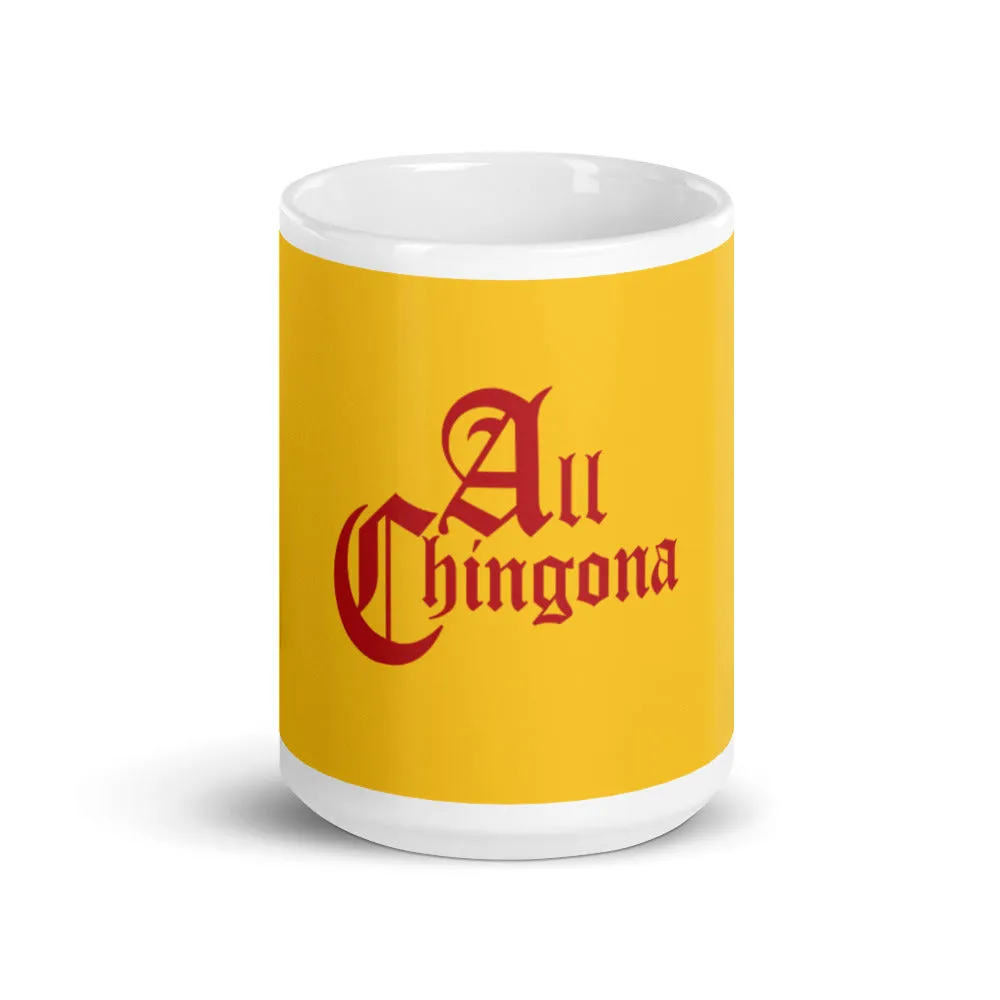All Chingona Coffee Mug - Yellow