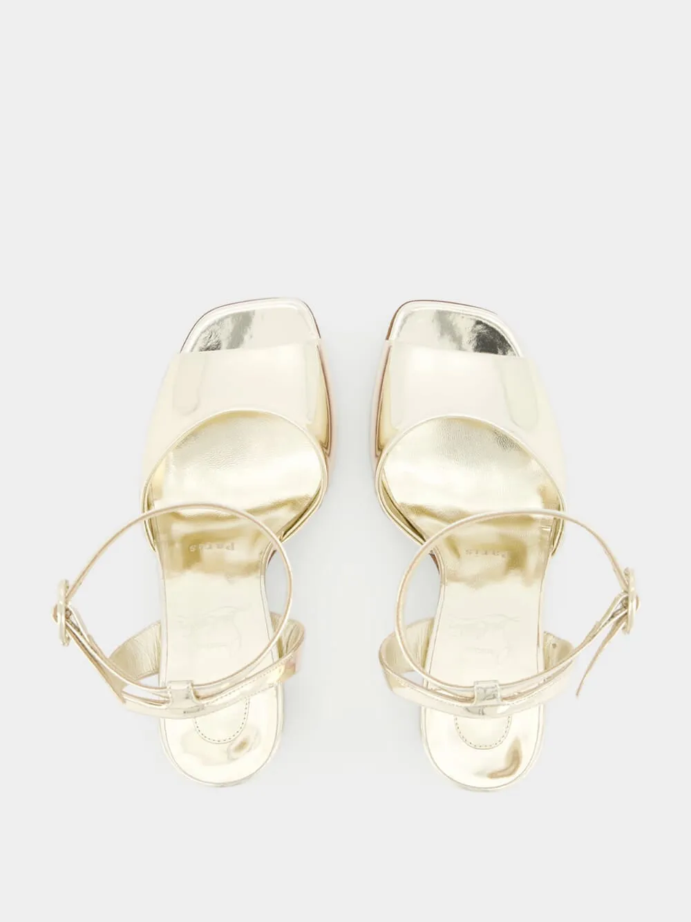 Amalili 85mm leather sandals