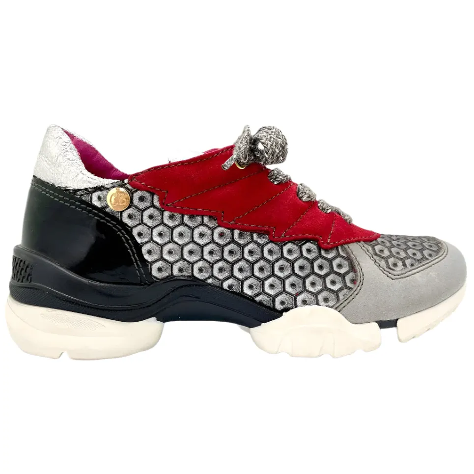 Aqua -Sneaker Grey/Red