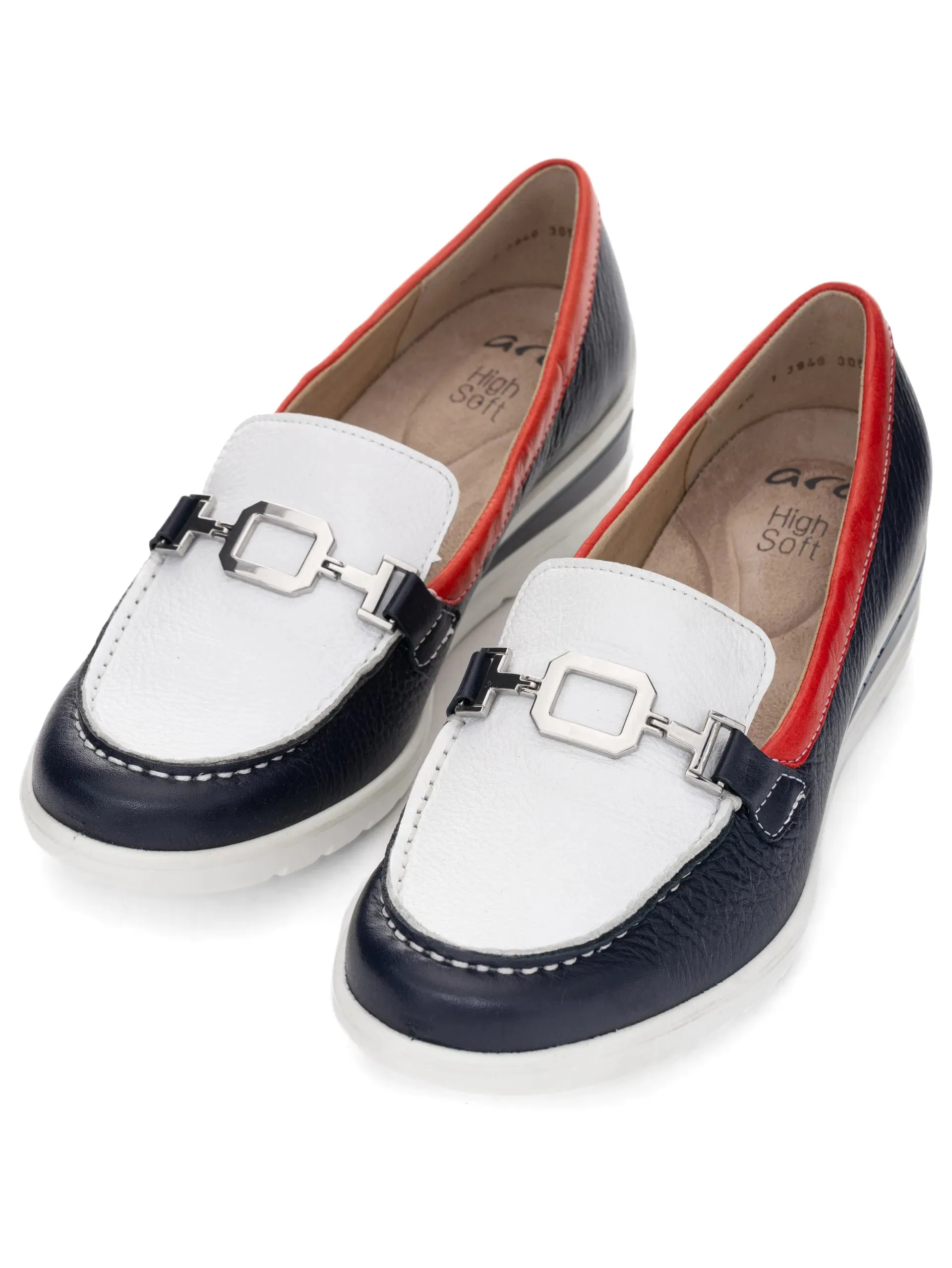 Ara  Wide Fit Wedge Loafer |125063802