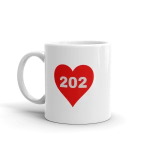 AREA CODE 202 Mug