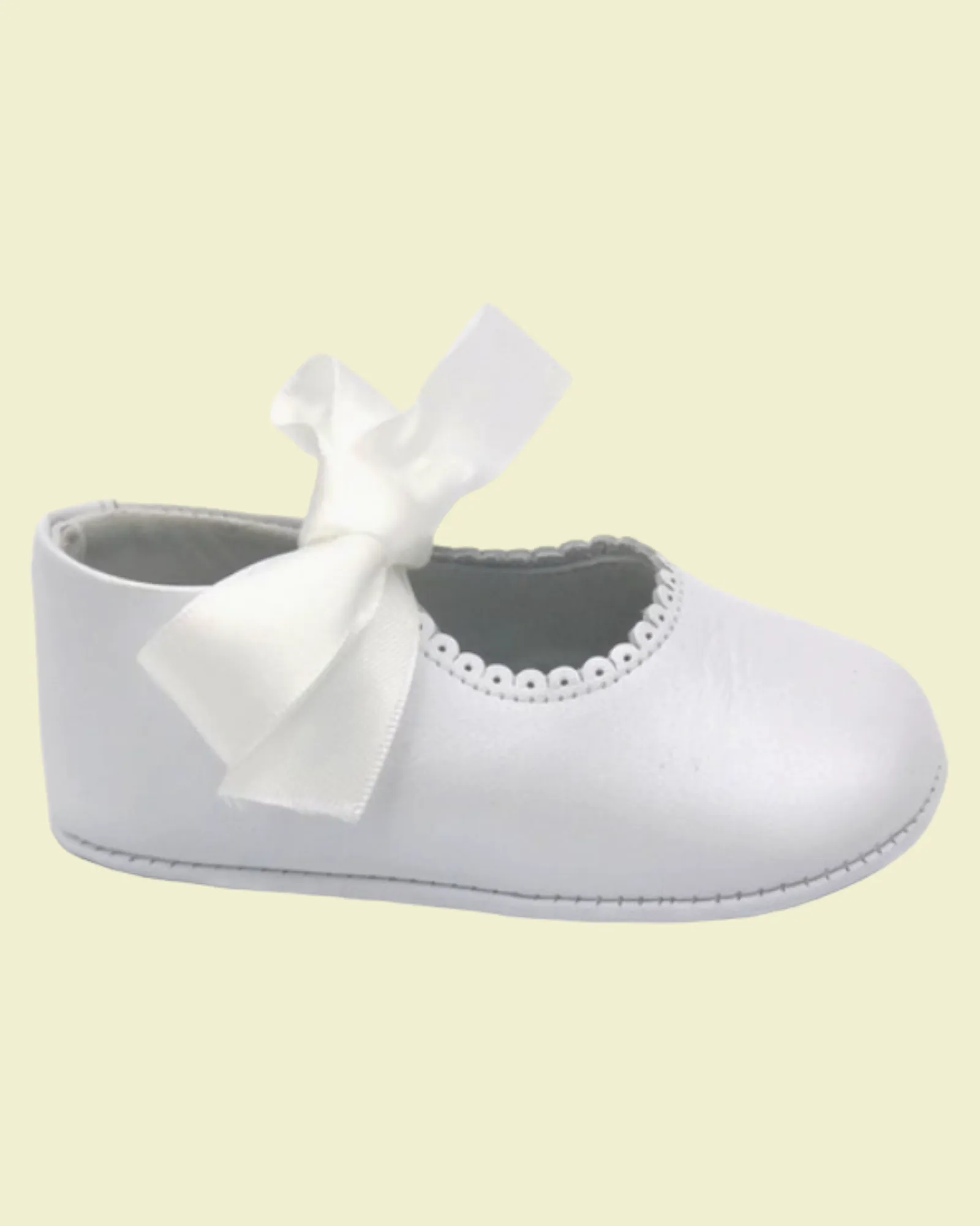 BABY GIRLS SHOES MOTHER OF PEARL MARY JANE WHITE