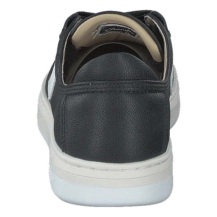 Basket Lux Low Trainer Black/white