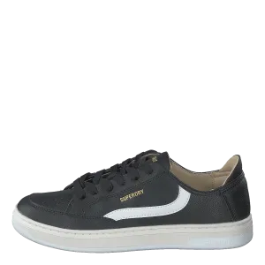 Basket Lux Low Trainer Black/white