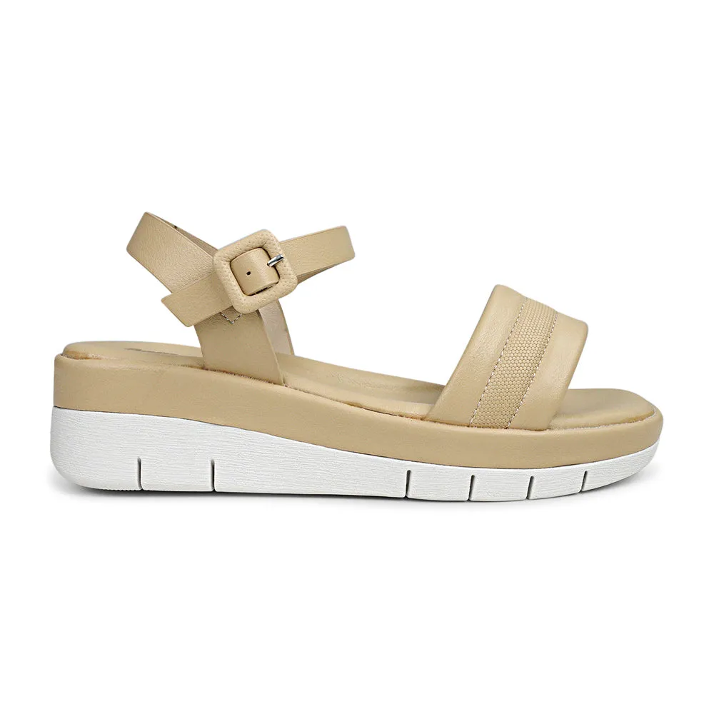 Bata Comfit FANTASY Platform Sandal with Belt for Women