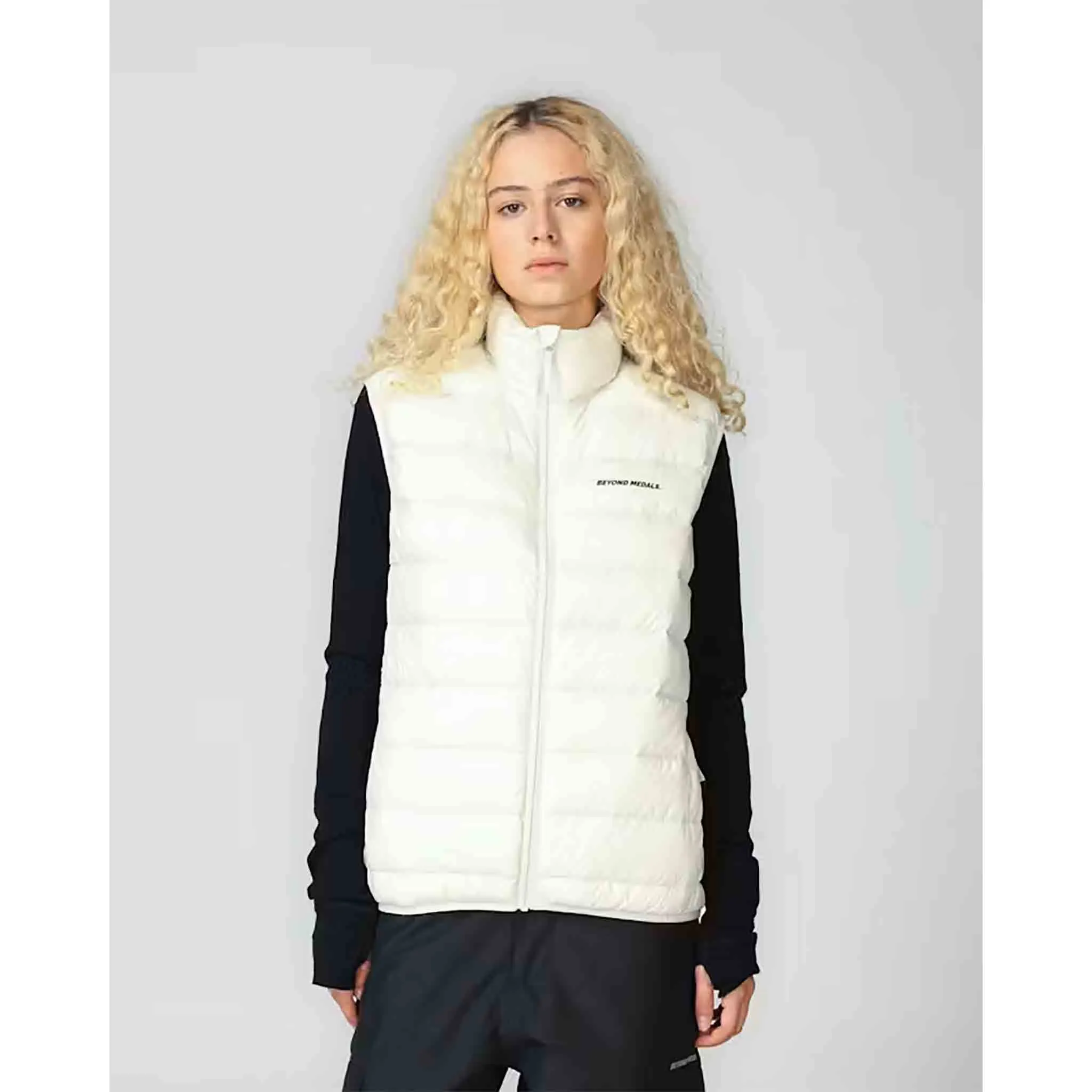 Beyond Medals Packable Down Vest Off White