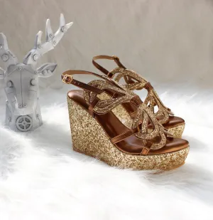 Bibi Glow Gold Wedges