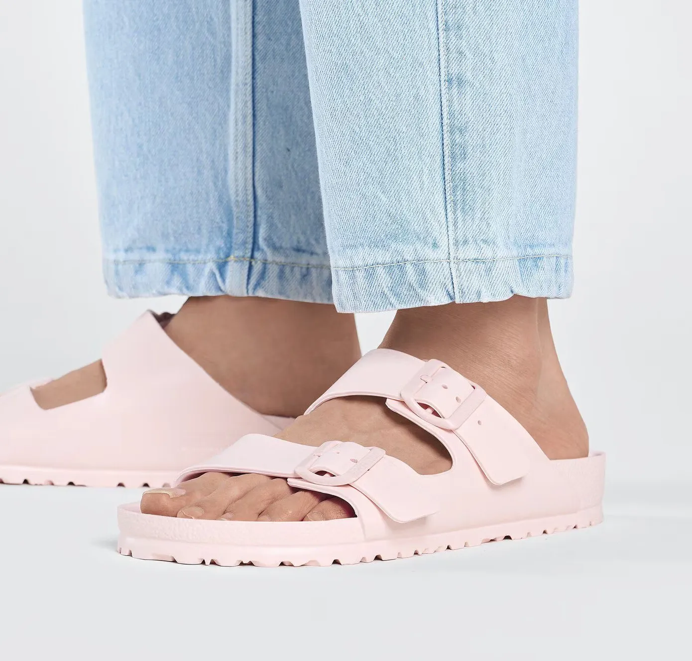 Birkenstock Arizona EVA Rose Reptile Sandals