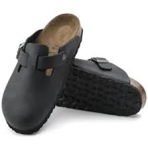 Birkenstock - Boston Oiled Leather Black