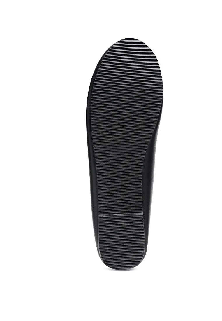 Bleona Laser Cut Wave Ballerinas By RUW