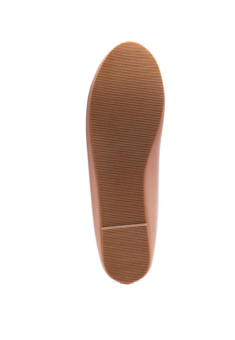 Bleona Laser Cut Wave Ballerinas By RUW