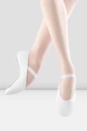 Bloch Childrens ‘Arise’ Leather Full Sole Ballet Shoe - White