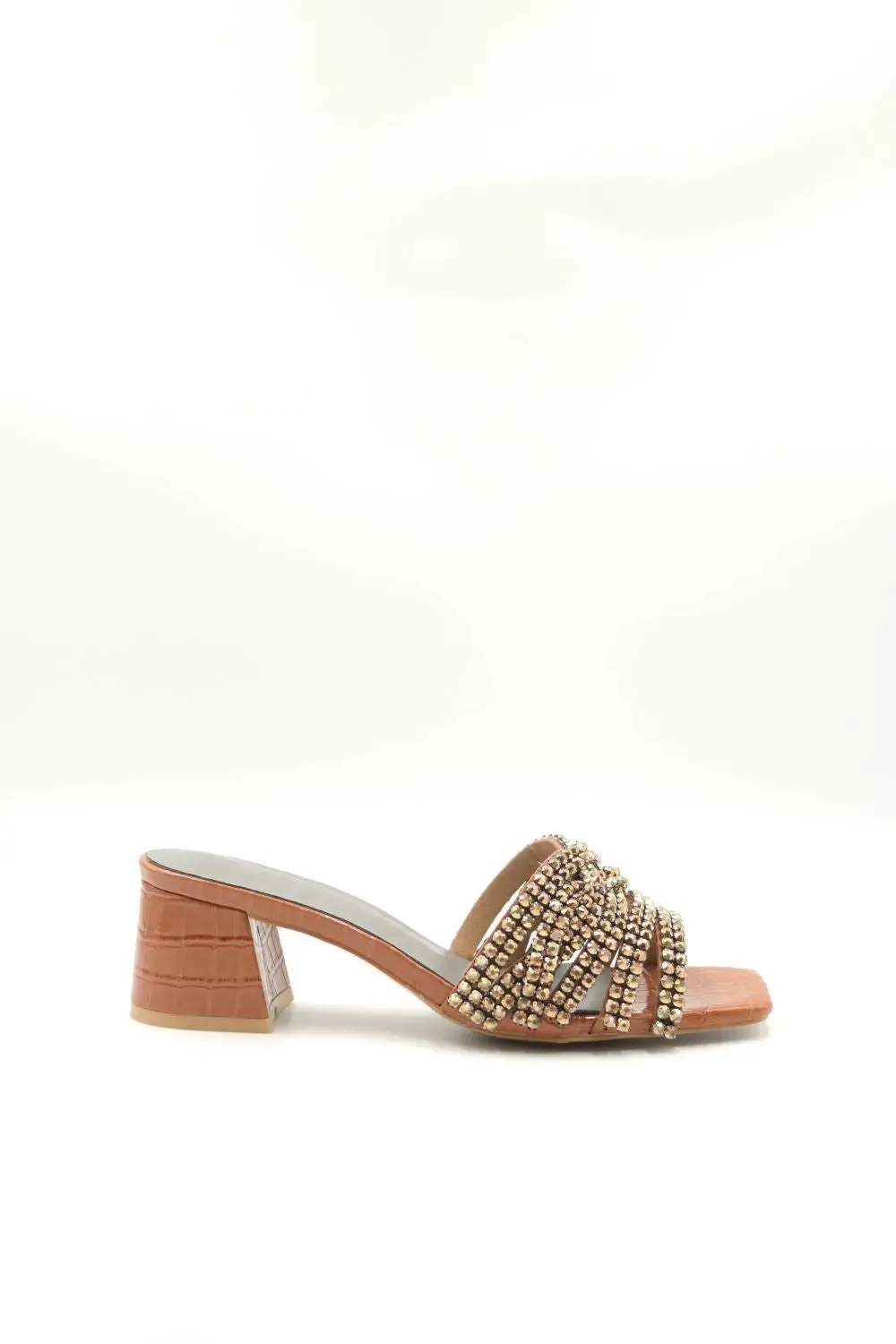 BLOCK HEEL OPEN TOE