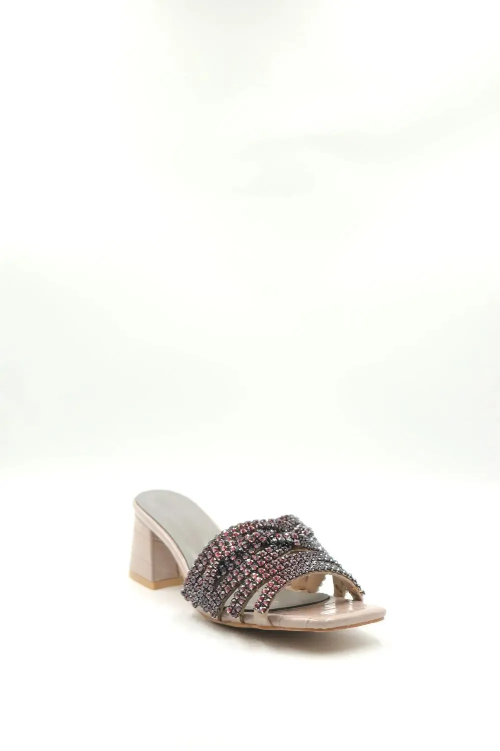 BLOCK HEEL OPEN TOE