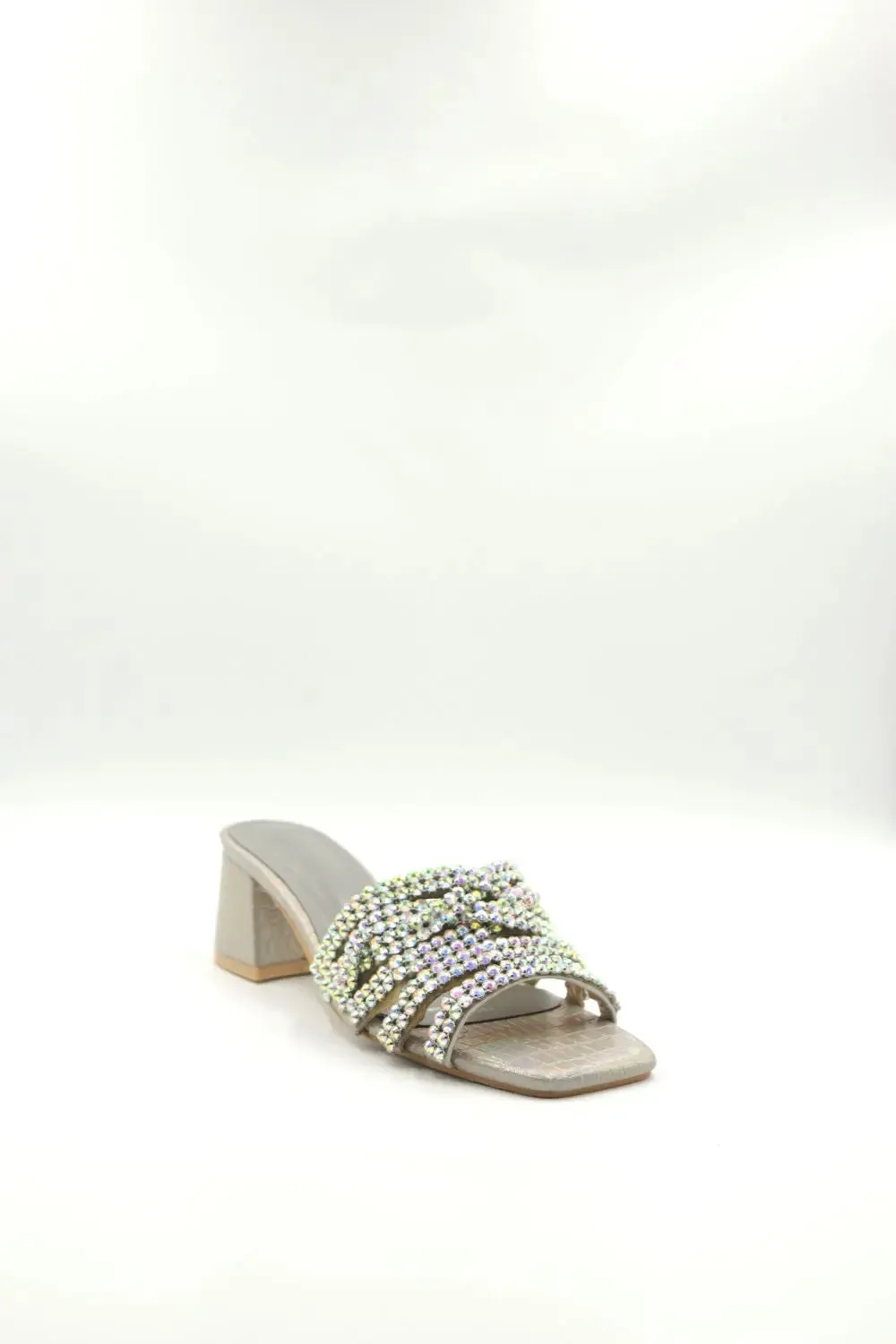 BLOCK HEEL OPEN TOE