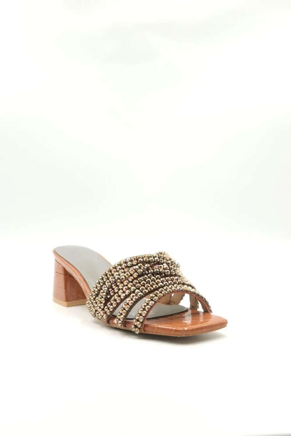 BLOCK HEEL OPEN TOE