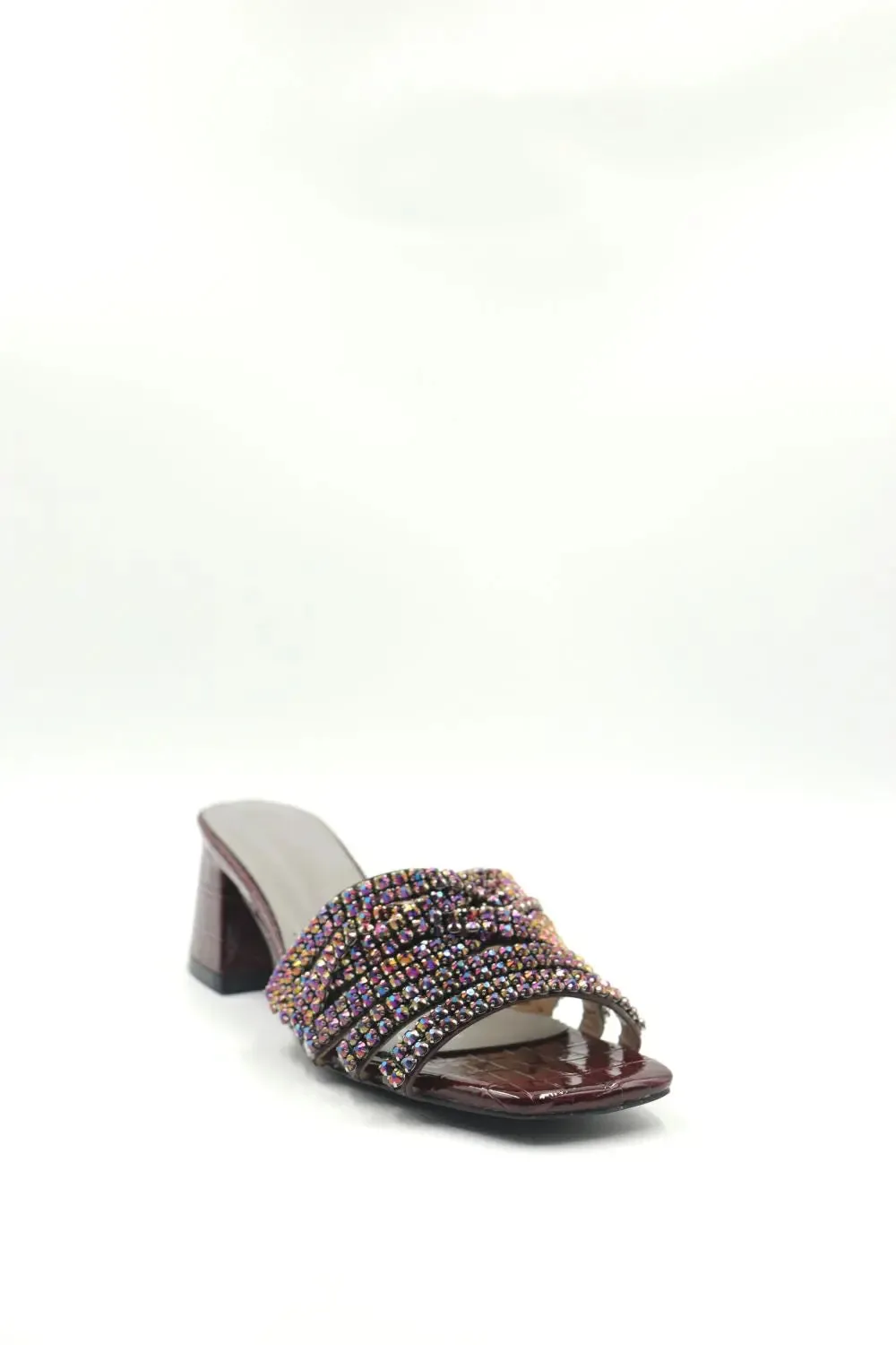 BLOCK HEEL OPEN TOE