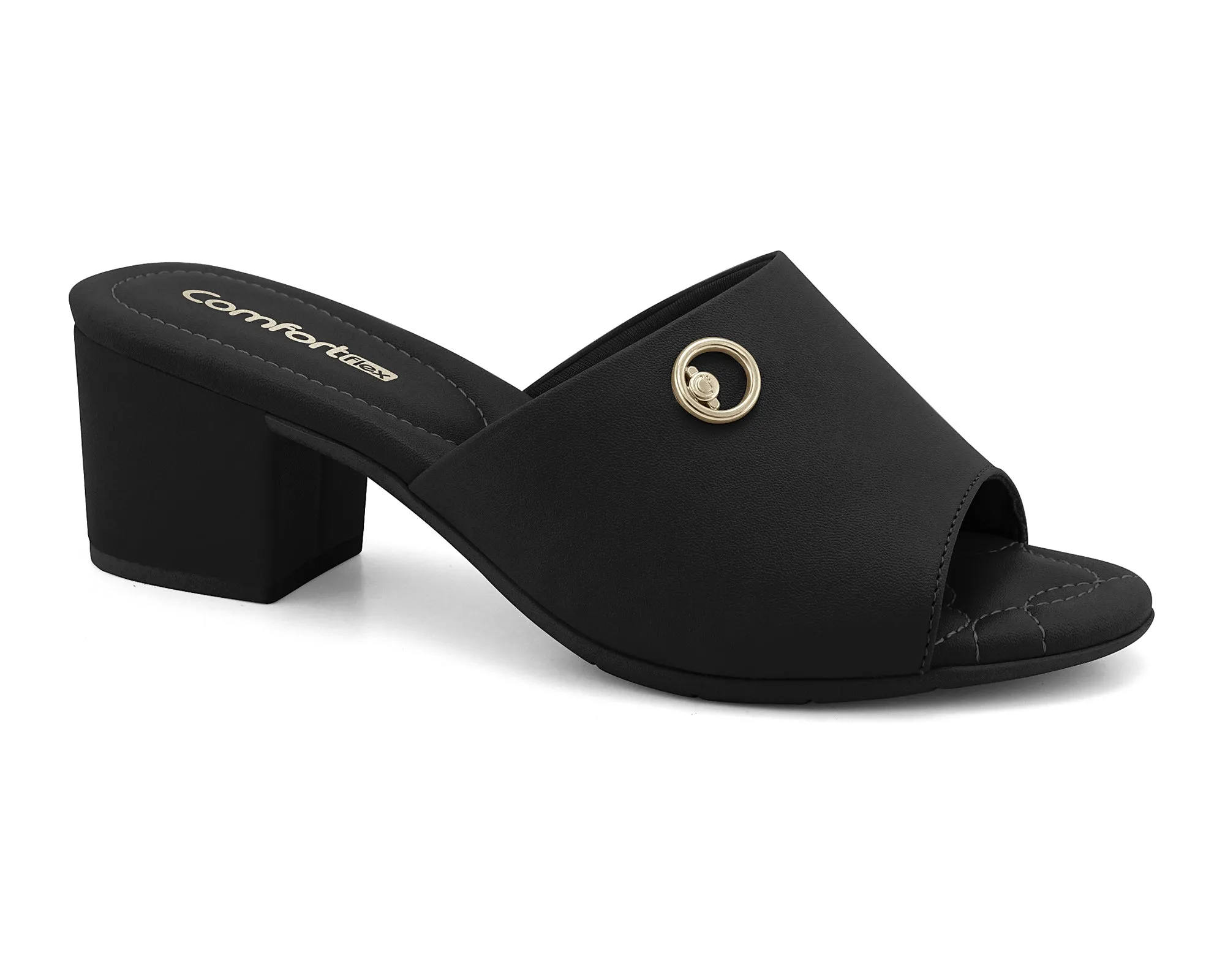 Block Heel Open Toe