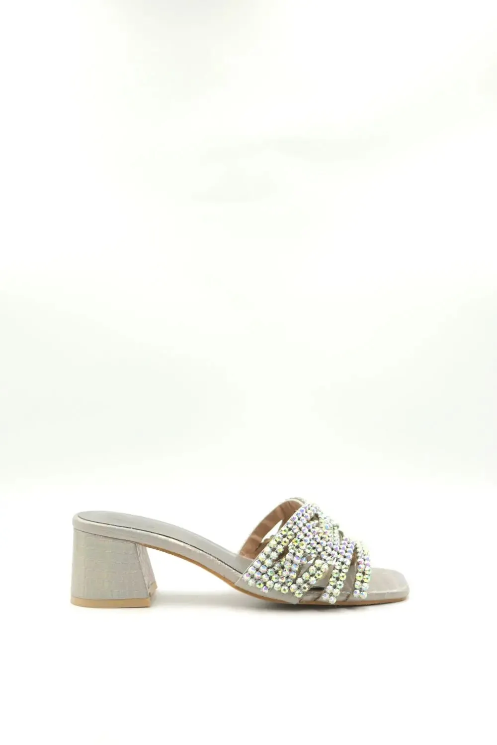BLOCK HEEL OPEN TOE