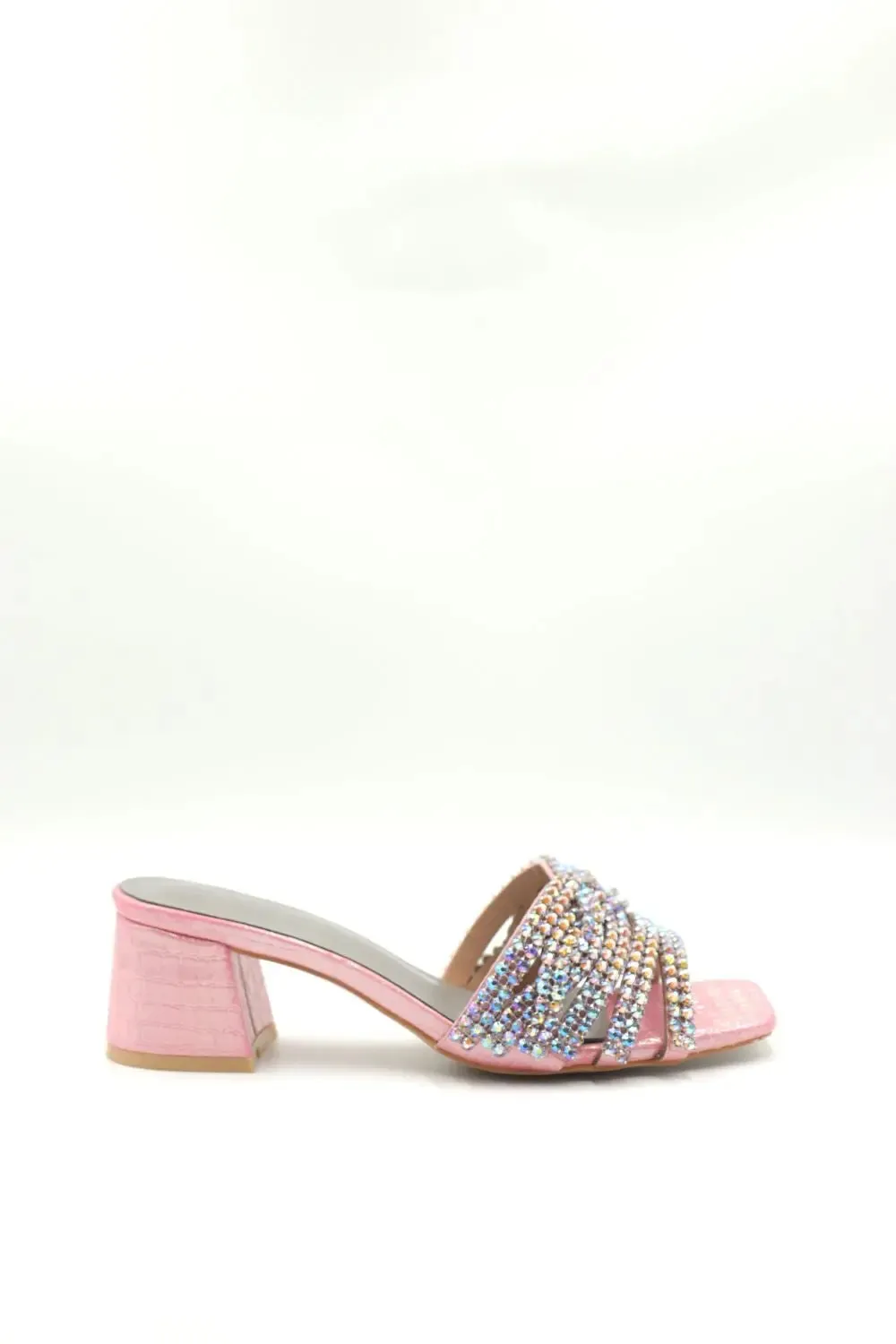 BLOCK HEEL OPEN TOE