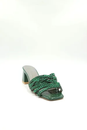 BLOCK HEEL OPEN TOE