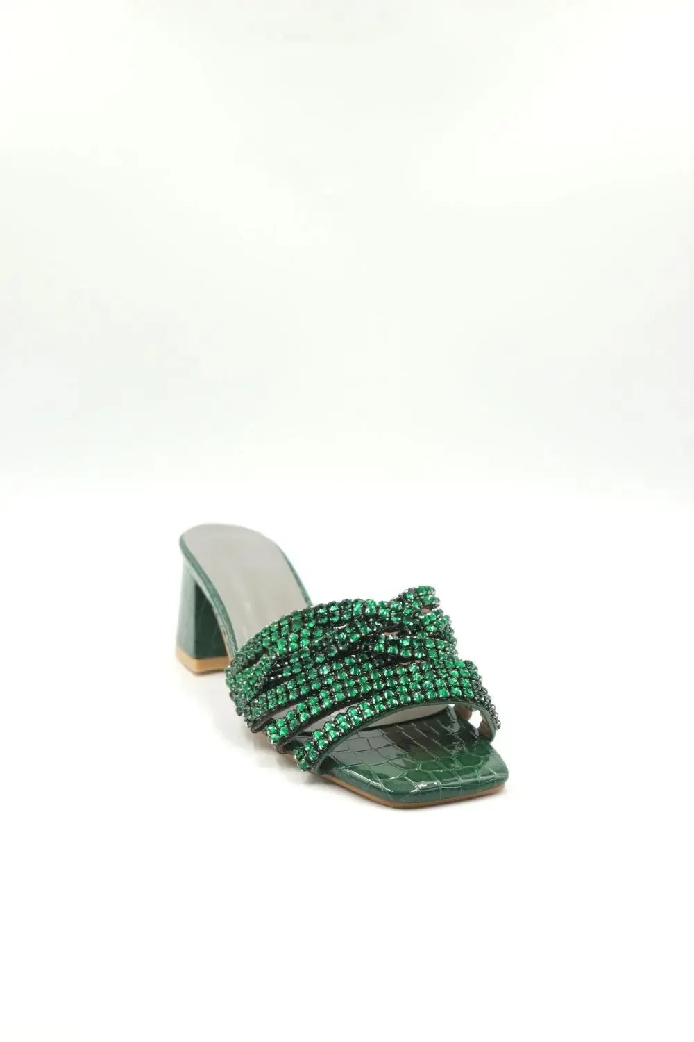 BLOCK HEEL OPEN TOE
