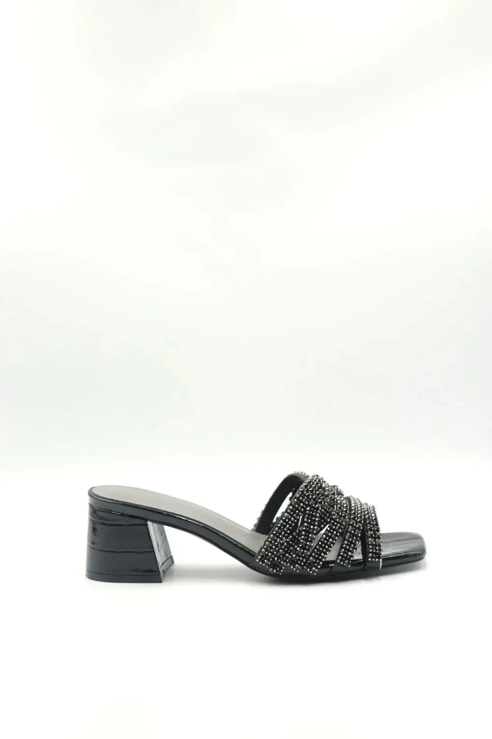 BLOCK HEEL OPEN TOE