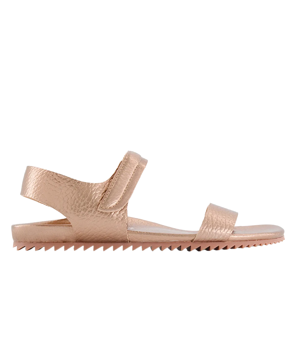 Bloson Sandal in Copper Cervo Lame