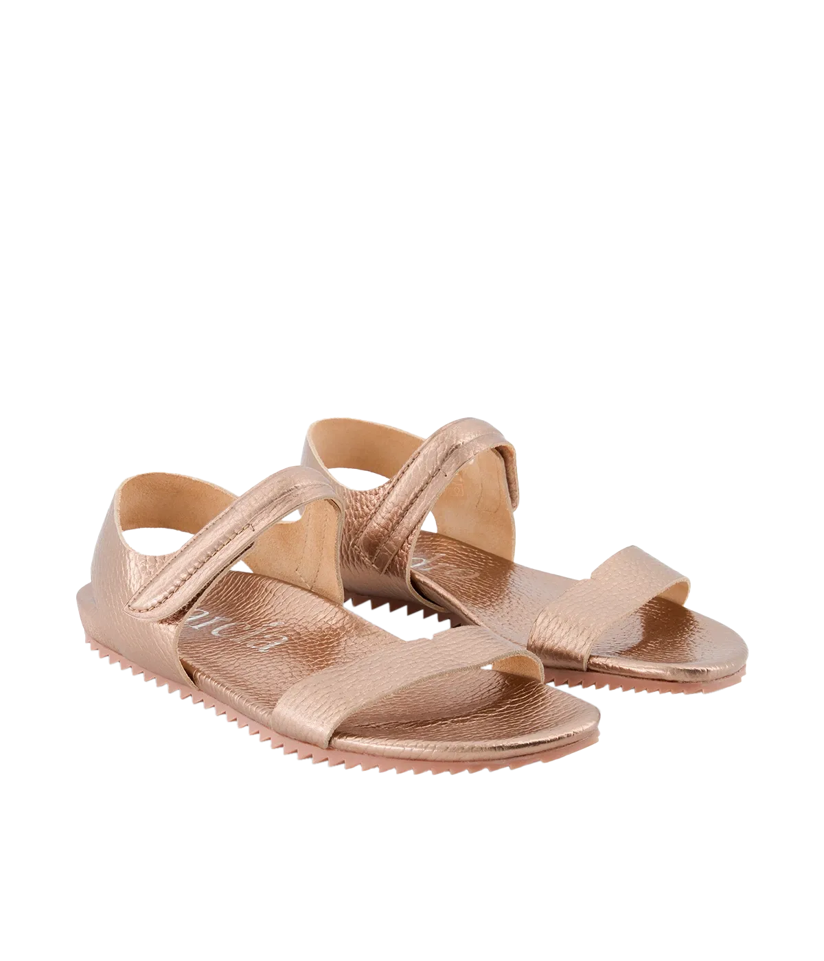 Bloson Sandal in Copper Cervo Lame