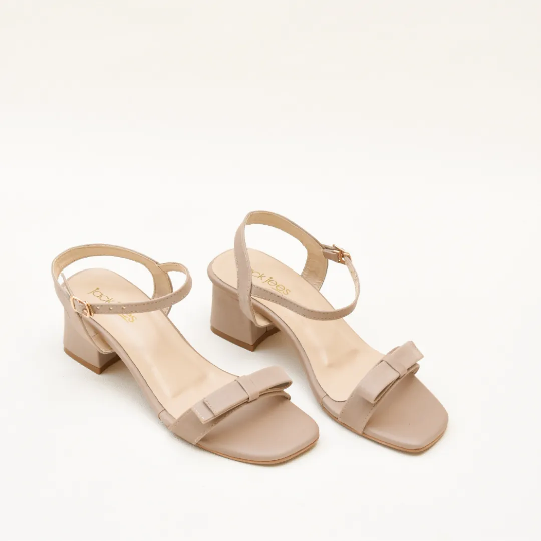 Bow Strap Beige