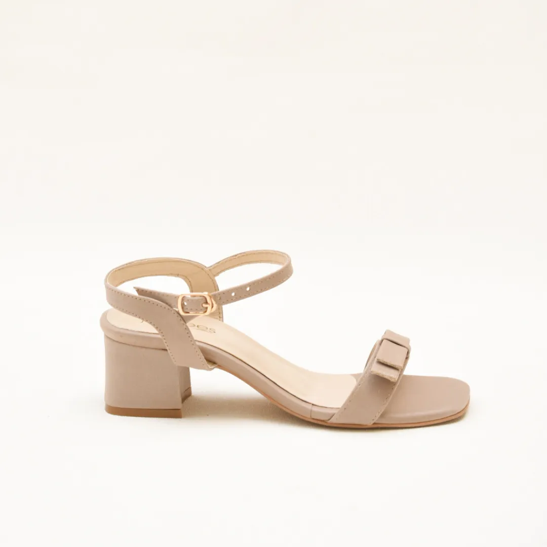 Bow Strap Beige