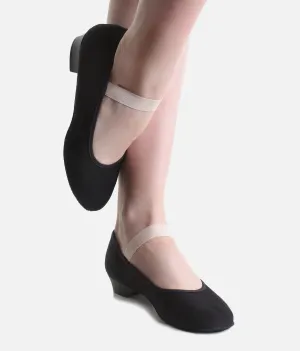 Canvas Low Heel Character Shoes - RO12